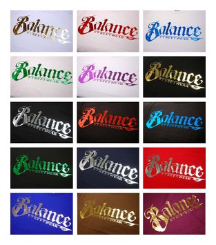 BL01-3103：BALANCE TOON-2 RAINBOW TEE