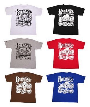 BL01-3201：BALANCE NEW TOON TOWN TEE
