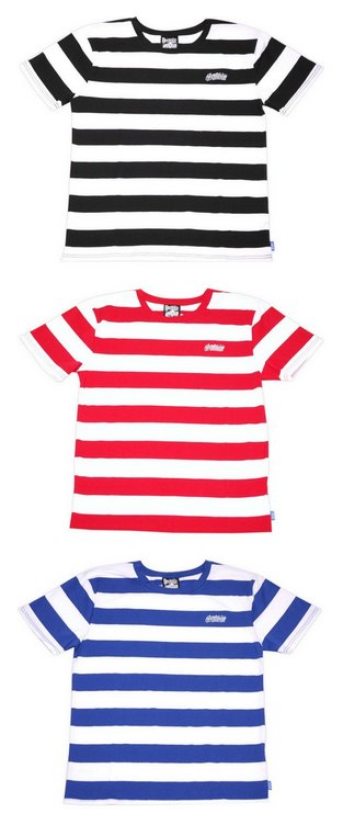 BL01-3810：BALANCE THE LOCK BORDER TEE (SALE商品)