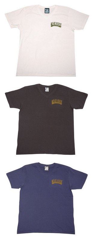 BL01-4108：BALANCE OLD-E CLUB V-NECK FIT TEE (プリントVネックTシャツ) (SALE商品)