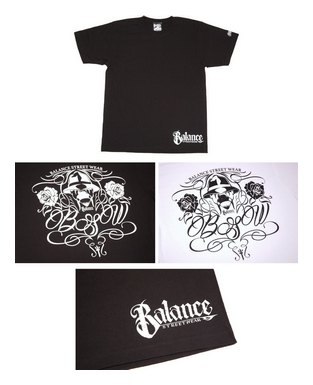 BL01-4301：BALANCE MELROSE FACE TEE (SALE商品)