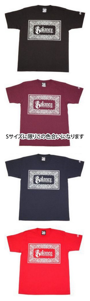 BL01-4308：BALANCE FRONT BANDANA SCRIPT TEE