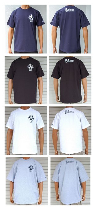 BL01-4704：BALANCE THE FACE TEE