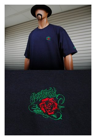 BL01-5605：BALANCE CABA ROSE 刺繍 TEE