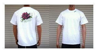 BL01-6203：BALANCE ROSE BACK TEE (フルカラープリント)