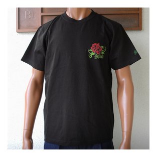 BL01-6204：BALANCE ROSE FRONT TEE  (フルカラープリント)