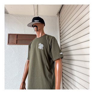 BL01-6206：BALANCE PRAYING HANDS 刺繍TEE (ロゴ刺繍Tシャツ)