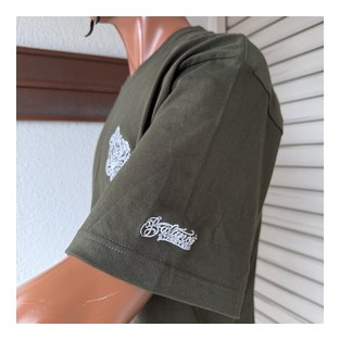 BL01-6206：BALANCE PRAYING HANDS 刺繍TEE (ロゴ刺繍Tシャツ)
