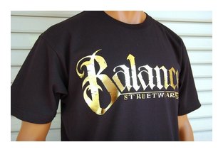 BL01-6400：BALANCE TOON-2 FOIL TEE