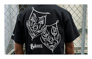 BL01-6401：BALANCE INK LIFE’S 2-FACE Tee