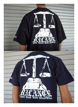 BL01-6800：BALANCE ON THE BACK TEE