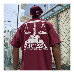BL01-6800：BALANCE ON THE BACK TEE