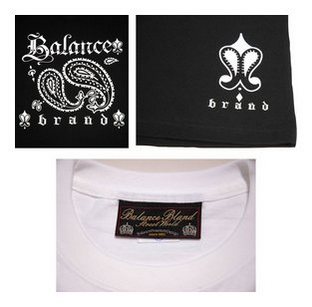 BP01-100：BALANCE PREMIUM BIG PAISLEY T-SHIRTS