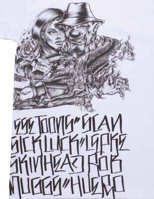 J-1408：JOKER TEARS OF A CLOWN TEE