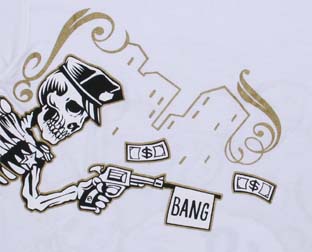 J-1421：JOKER COPS ROBBERS TEE