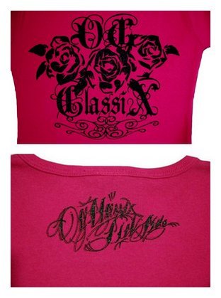 OG-L1007：OG CLASSIX ROZE LADY TEE