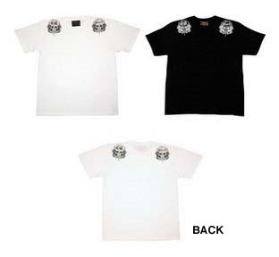 OG118：OG CLASSIX TWO SKULL ROZE TEE