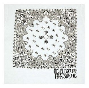 OG119：OG CLASSIX CROSS BANDANA TEE