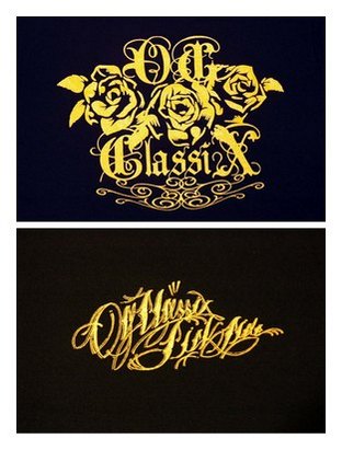 OG123：OG CLASSIX THREE ROSE TEE