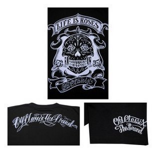 OG125：OG CLASSIX LIFE IS ROSE TEE