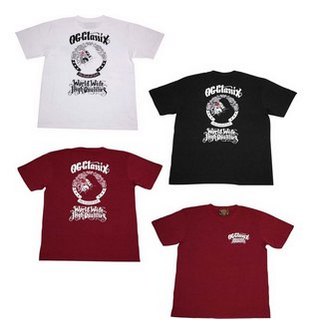 OG148：OG CLASSIX TWO SKULL FAMILIA TEE