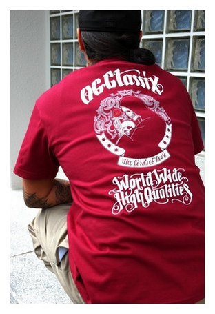 OG148：OG CLASSIX TWO SKULL FAMILIA TEE