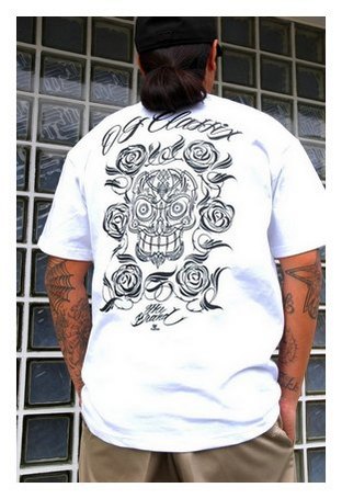 OG150：OG CLASSIX SIX ROSE SKULL TEE