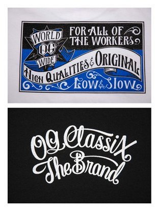 OG151：OG CLASSIX 60's WORKERS TEE