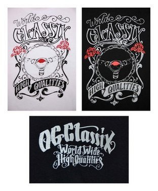 OG153：OG CLASSIX CLASSIX ROSE HANDLE TEE