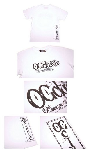 OG311：OG CLASSIX DIA EYE SCRIPT T-SHIRTS (発泡プリントTシャツ)