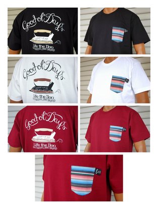 OG354：OG CLASSIX IRON SERAPE POCKET TEE