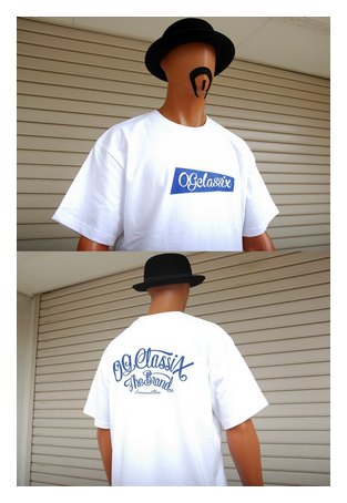 OG446：OG CLASSIX BOWTIE SCRIPT TEE