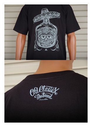 OG466：OG CLASSIX OG TEQUILA BOTTLE TEE