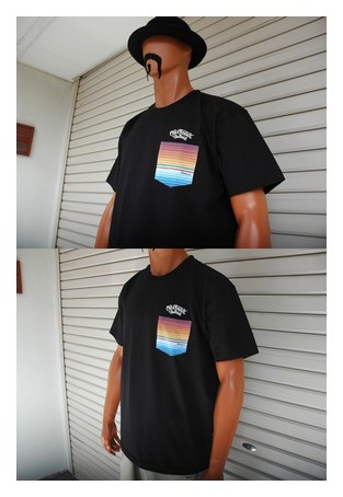 OG494：OG CLASSIX SERAPE POCKET WORLD SIGN TEE