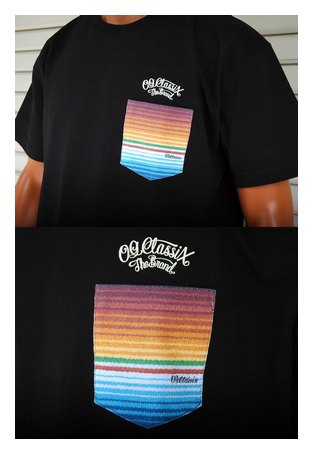 OG494：OG CLASSIX SERAPE POCKET WORLD SIGN TEE