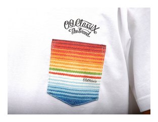 OG541：OG CLASSIX LA VIDA SERAPE POCKET 6.2oz S/S TEE