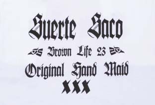 SS01-1310：SUERTE SACO THREE X (アウトレット商品)
