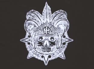 SS01-1311：SUERTE SACO SKULLTECA