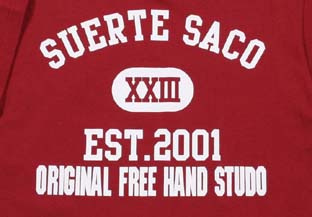 SS01-1607：SUERTE SACO HUELLA TEE