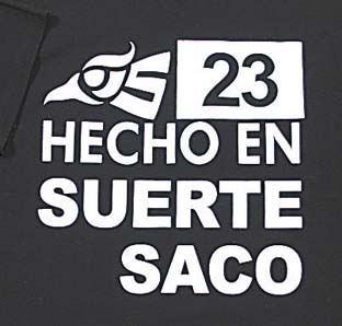 SS01-1708：SUERTE SACO HECHO EN