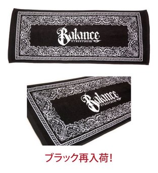 BL19-4300：BALANCE NEW BANDANA FACE TOWEL