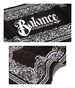 BL19-4300：BALANCE NEW BANDANA FACE TOWEL