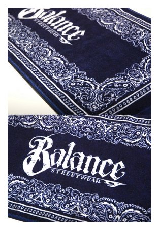 BL19-4300：BALANCE NEW BANDANA FACE TOWEL