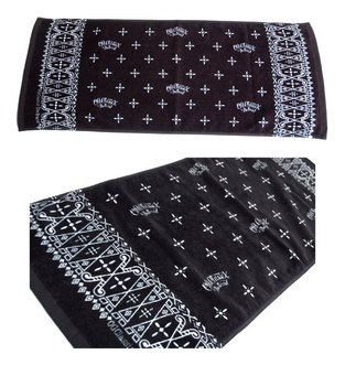 OG6015：OG CLASSIX CROSS BANDANA OG TOWEL (フェイスタオル)