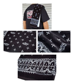 OG6015：OG CLASSIX CROSS BANDANA OG TOWEL (フェイスタオル)