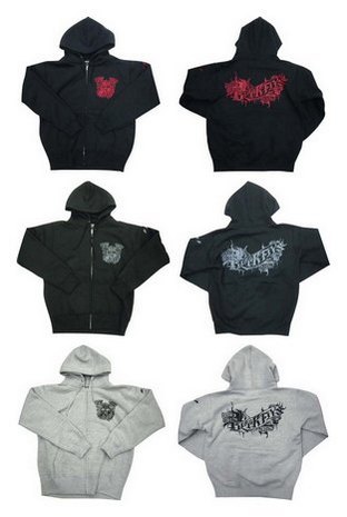 BF220-23E：BLACK FLYS FLY TILL I DIE ZIP UP PARKA