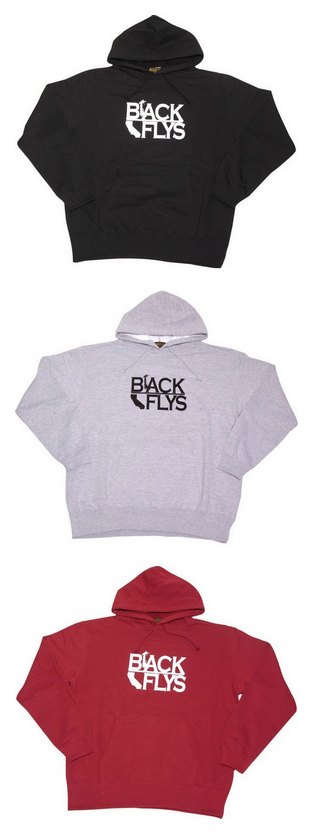 BF220-25A：BLACK FLYS SURVIVE LOGO PULL OVER PARKA