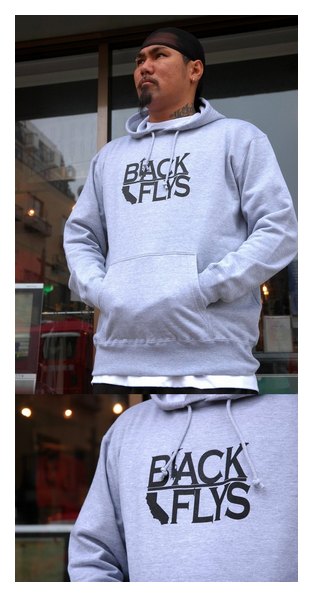 BF220-25A：BLACK FLYS SURVIVE LOGO PULL OVER PARKA