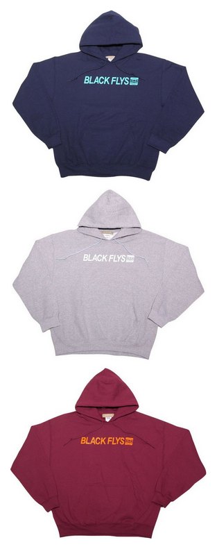 BF220-26C：BLACK FLYS STANDARD TRADE HOODIE (プルオーバーフード)