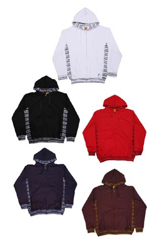 BL20-1701：BALANCE AZTECA ZIP HOOD